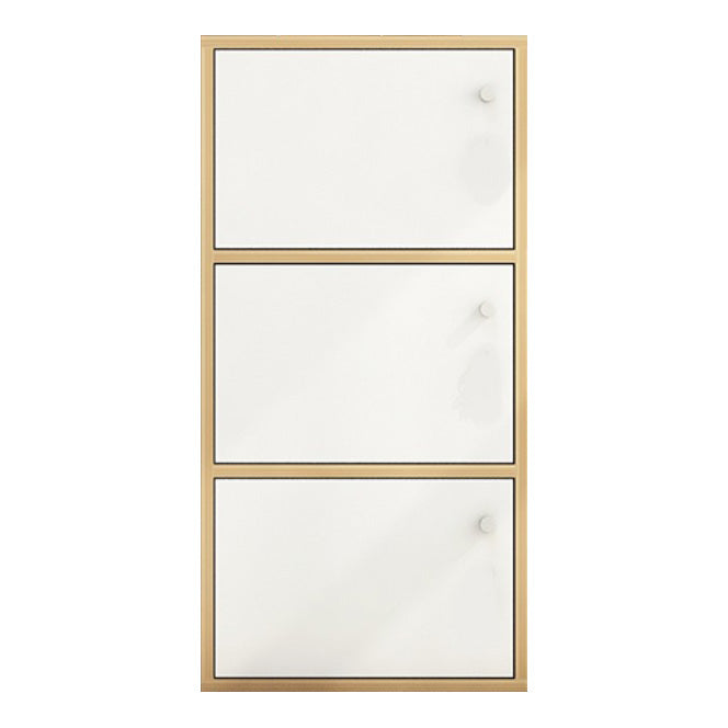 Light Wood Finish Non-Hanging Armoire Modern Storage Cabinet for Home