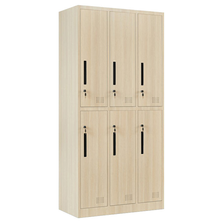 Modern Metal Wardrobe for Home Matte Finish Cabinet with Hinged Doors