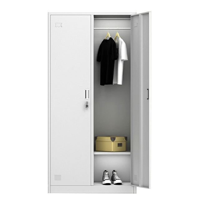 Hinged Door Storage Cabinet for Home Contemporary Metal Cabinet