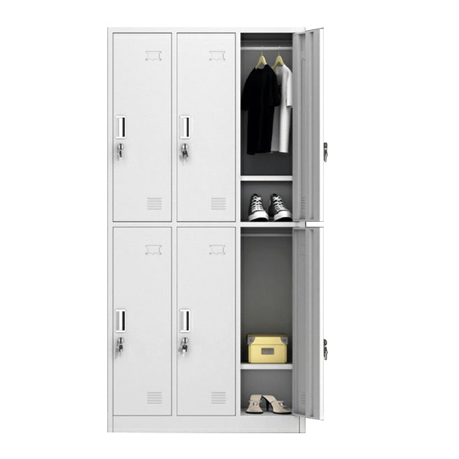 Hinged Door Storage Cabinet for Home Contemporary Metal Cabinet