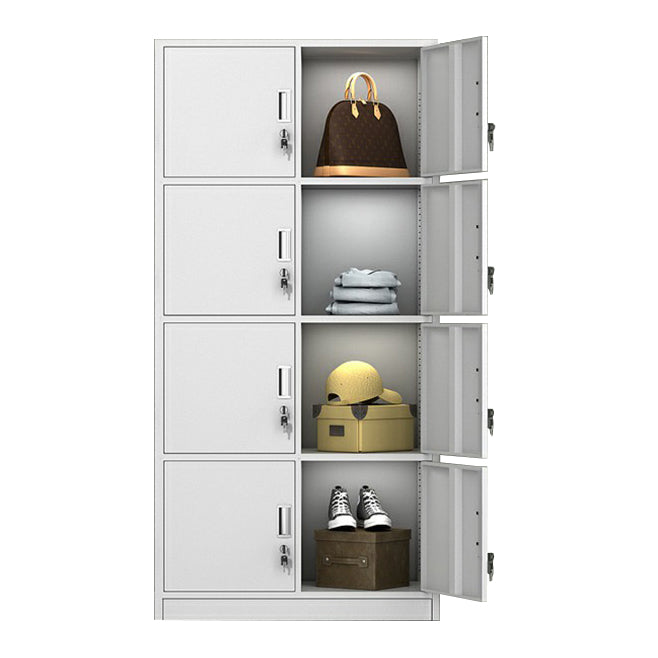 Hinged Door Storage Cabinet for Home Contemporary Metal Cabinet
