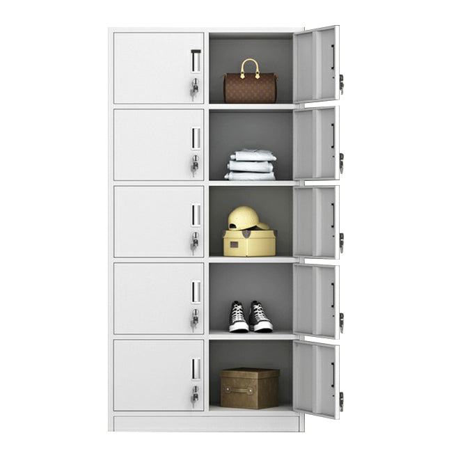 Hinged Door Storage Cabinet for Home Contemporary Metal Cabinet