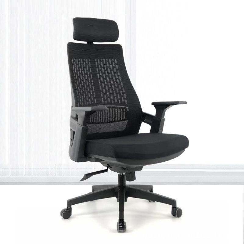 Modern Arms Included Swivel Chair High Back Ergonomic Task Chair