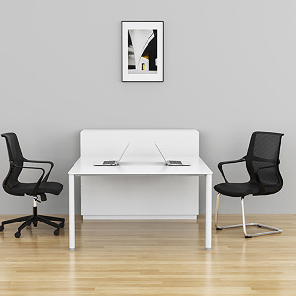 Modern Style Office Chair Mid Back Fixed Arms Ergonomic Mesh Task Chair