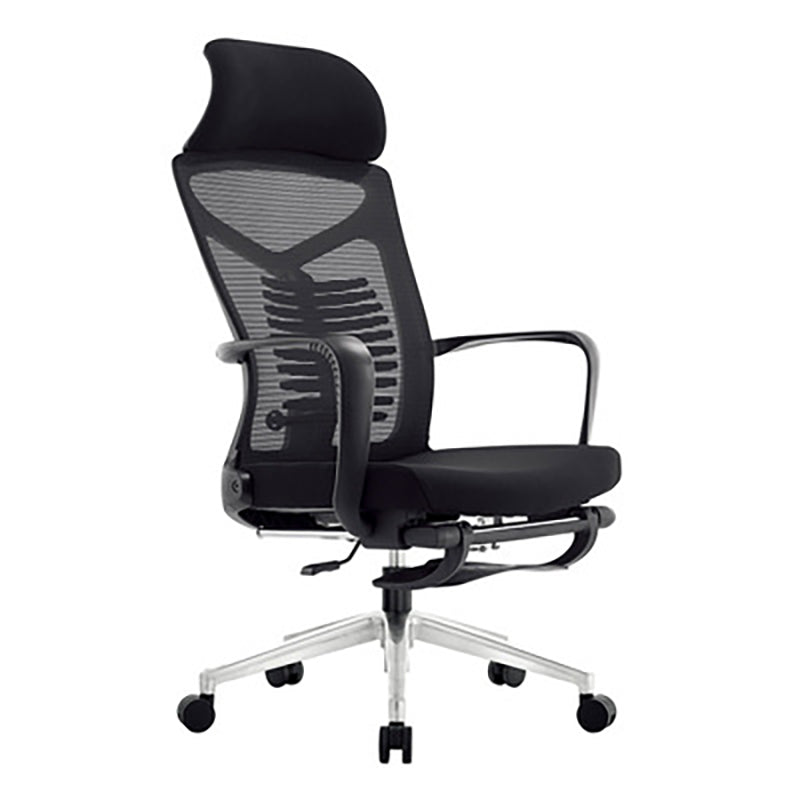 Arms Included Swivel Chair Ergonomic Mesh High-Back Office Chair