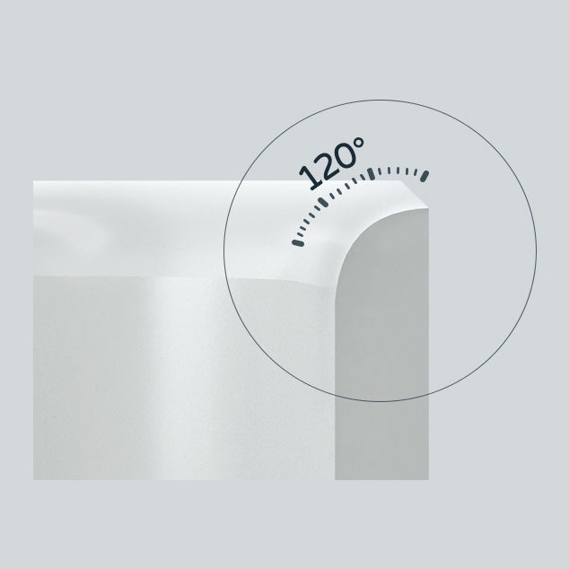 White Acrylic Soaking Bathtub Bathroom Rectangular Modern Bath Tub