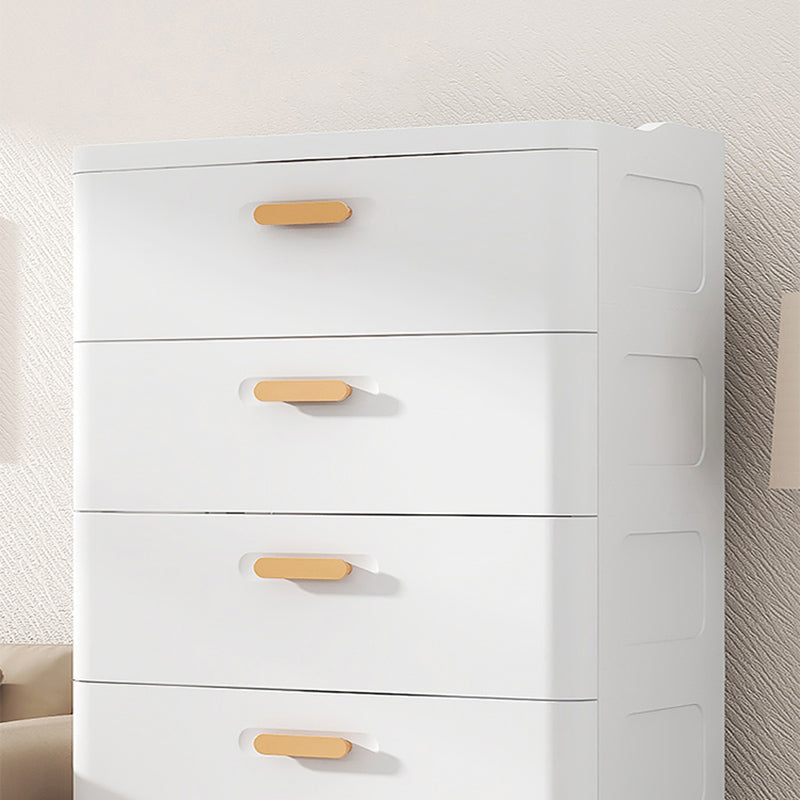 Plastic Matte Finish Non-Hanging Armoire Modern Storage Cabinet for Home