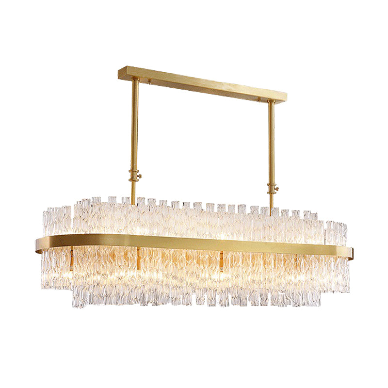 Modern Hanging Ceiling Light Crystal Pendant Lighting Fixtures for Dining Room