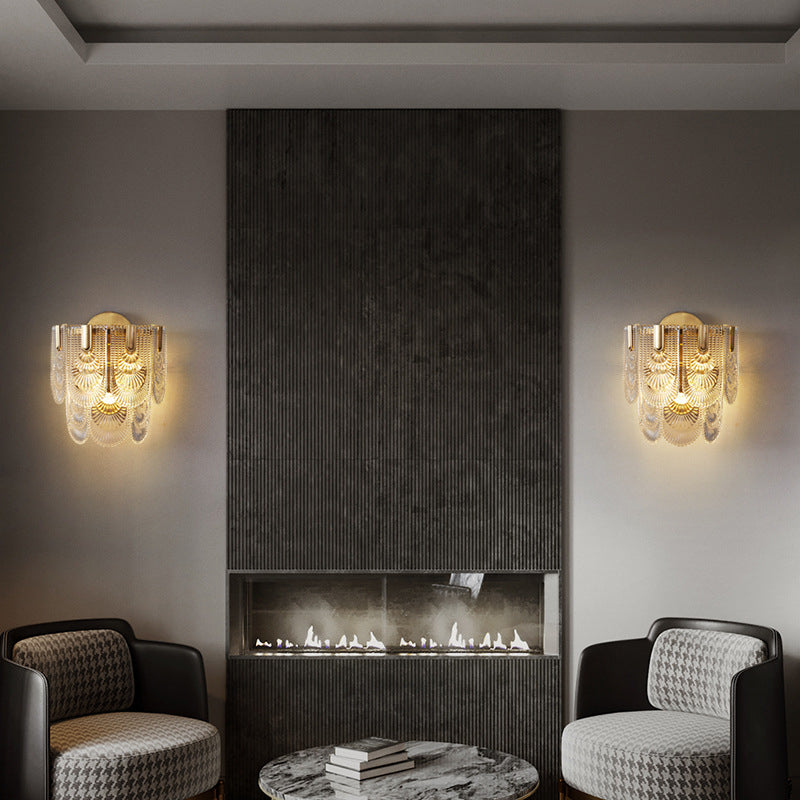 Multiple-Light Unique Sconce Light Modern Crystal Sconce Light Fixture