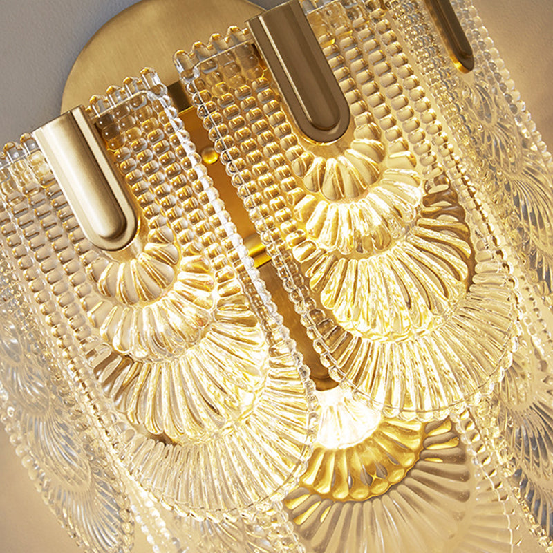 Multiple-Light Unique Sconce Light Modern Crystal Sconce Light Fixture
