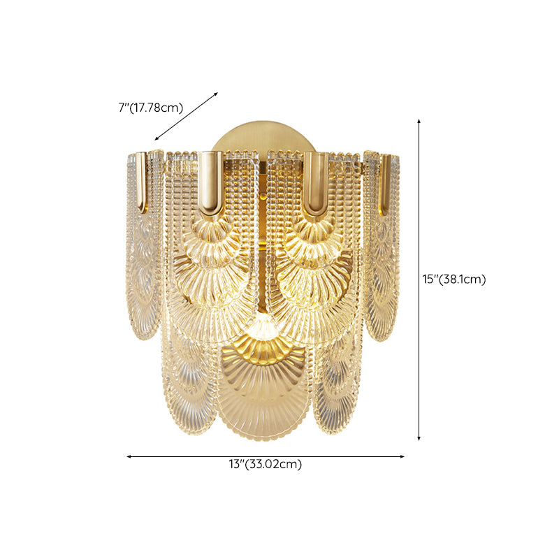Multiple-Light Unique Sconce Light Modern Crystal Sconce Light Fixture