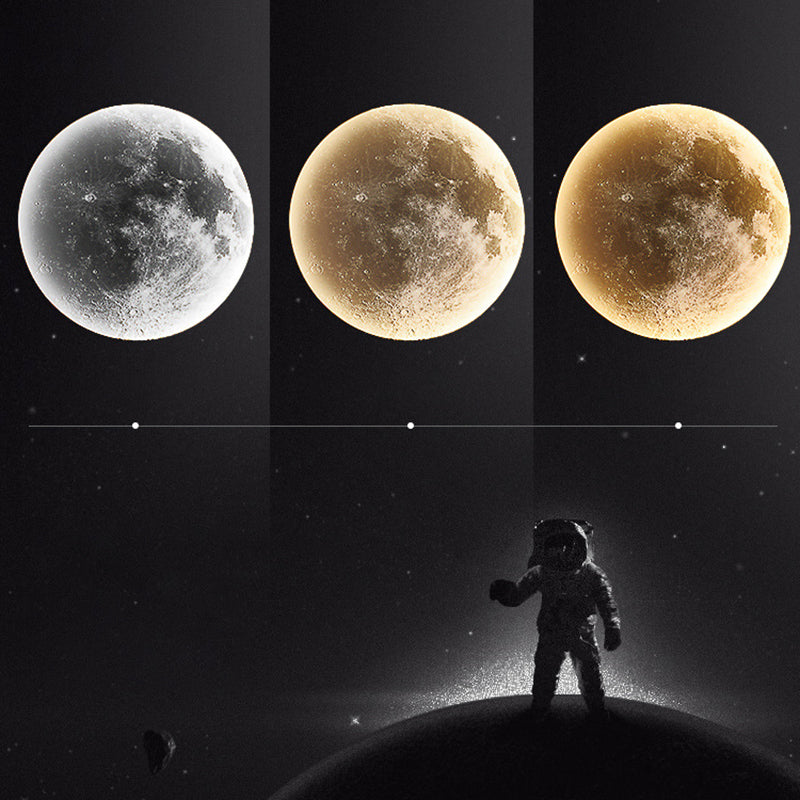 LED Modern Metal Wall Sconce Circle Shape Wall Light with Acrylic Shade for Bedroom