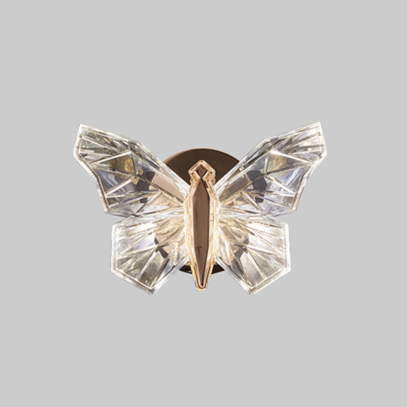 Nordic Style Metal Wall Light Butterfly Shape Wall Lamp for Children's Room