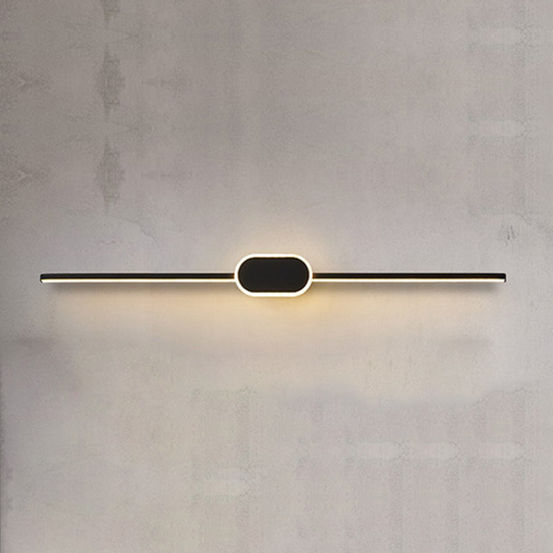 Minimalism LED Mirror Lamp Metal Bathroom Vanity Light Fixtures