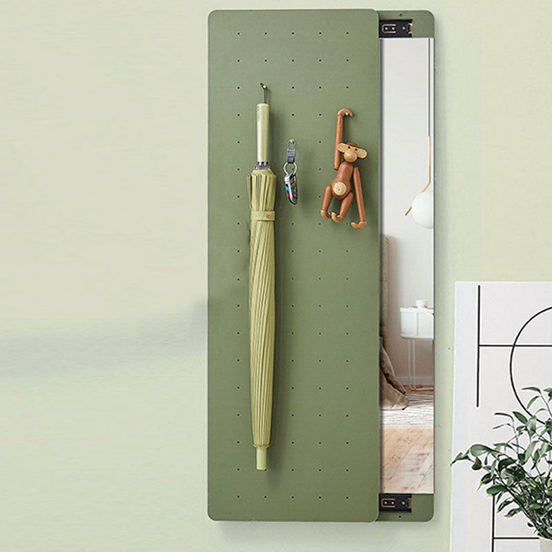 Wall-Mounted Hall Tree with Mirror Included Hall Stand for Living Room