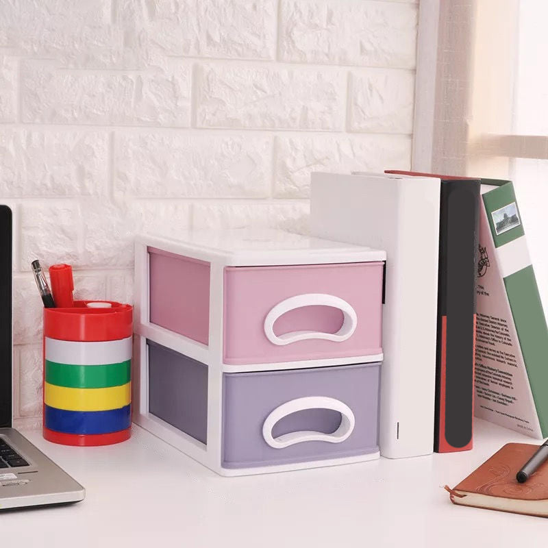 File Cabinet Plastic Lateral Modern Filing Cabinet with Drawers for Home or Office