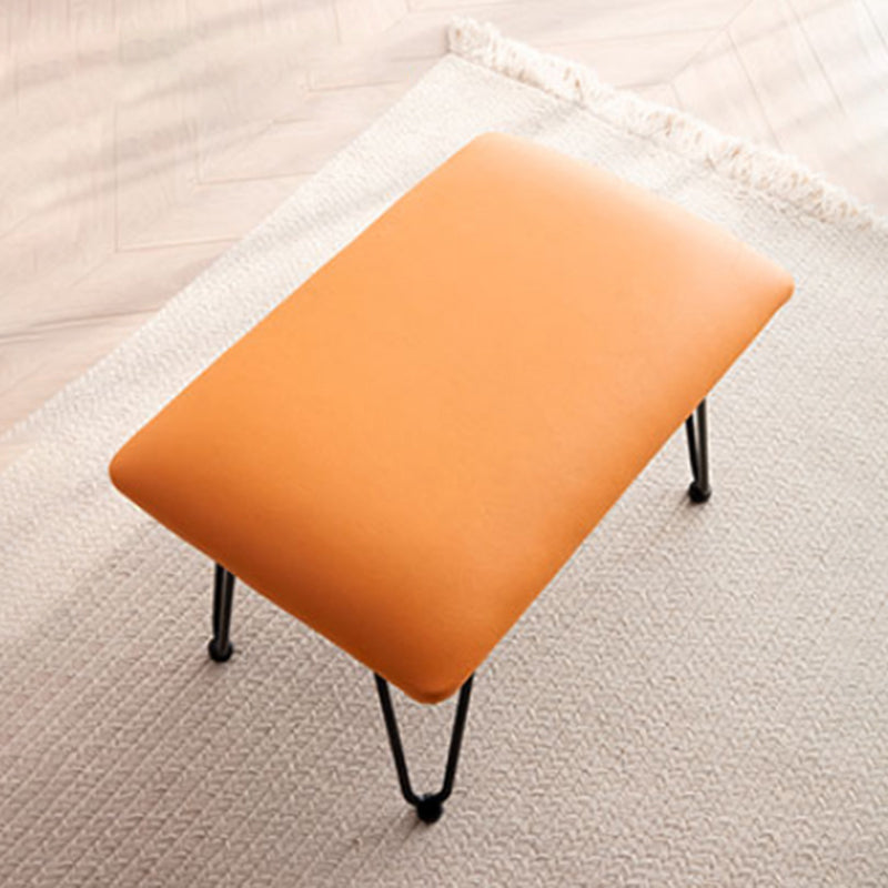 Modern Rocker Chair Upholstered with Dark legs Glider for Living Room