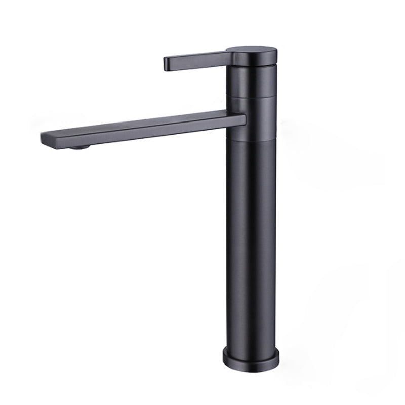 Industrial Circular Vessel Sink Faucet Stainless Steel Bathroom Faucet