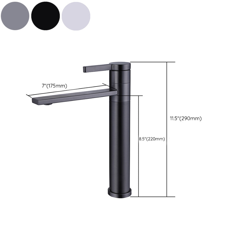 Industrial Circular Vessel Sink Faucet Stainless Steel Bathroom Faucet