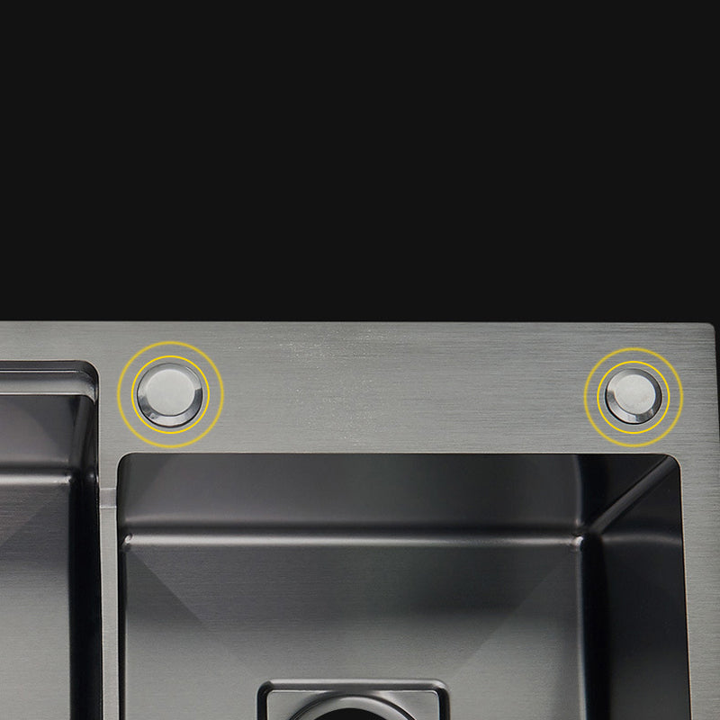 Modern Workstation Sink Stainless Steel Cutting-Board and Faucet Kitchen Sink