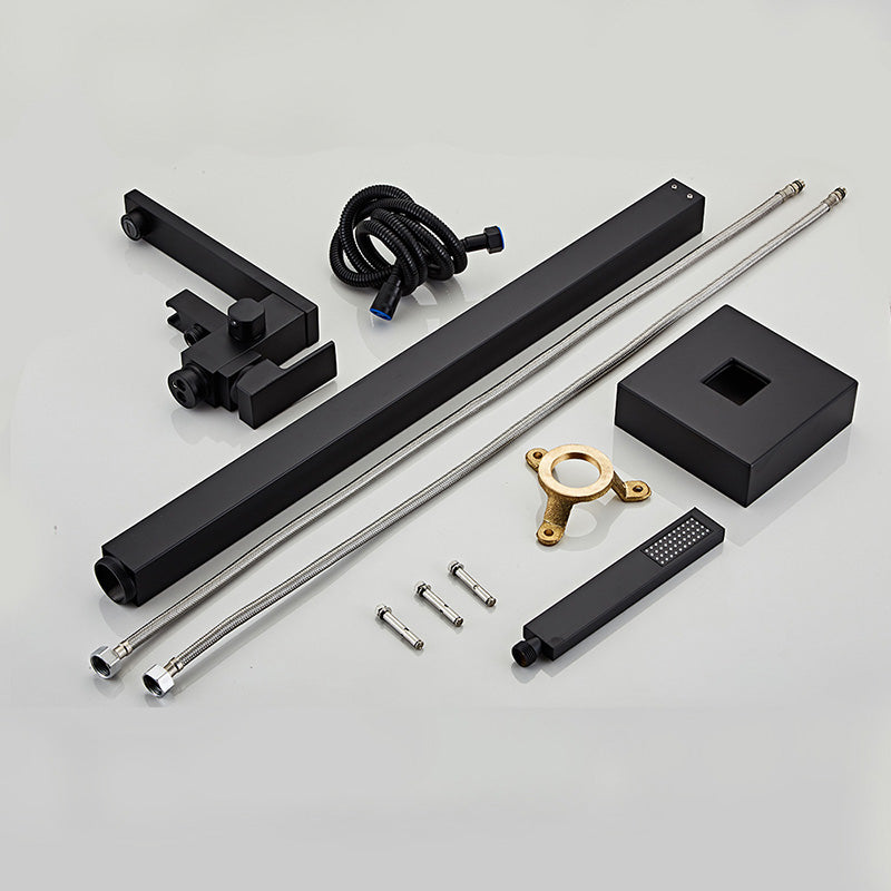 Modern Floor Mounted Freestanding Faucet 1-Handle Fixed Bath Filler Trim