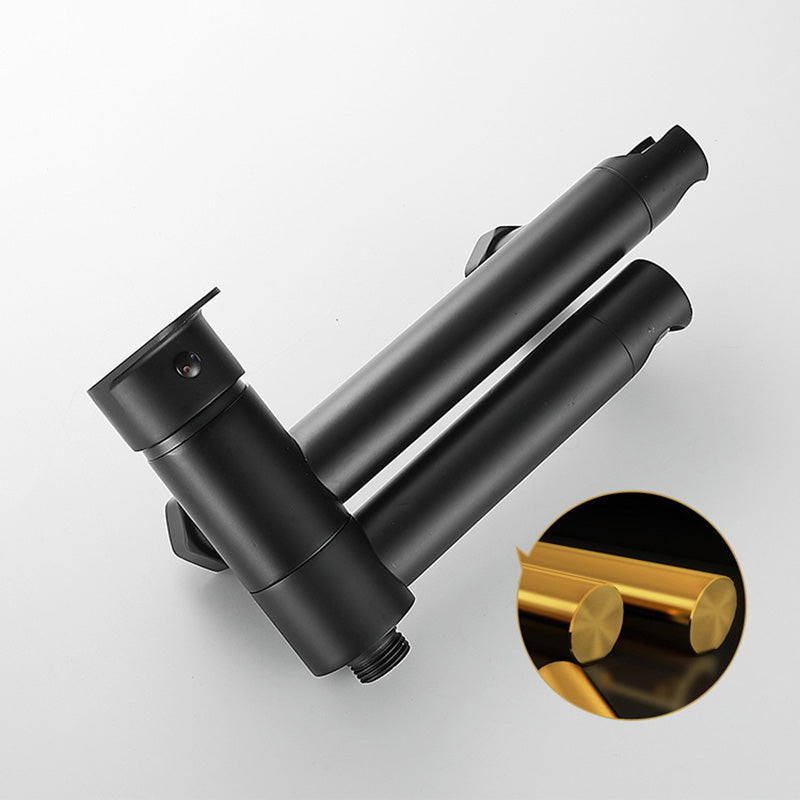 Modern Tub Spout Trim One Handle Wall Mount Tub Faucet with Handshower