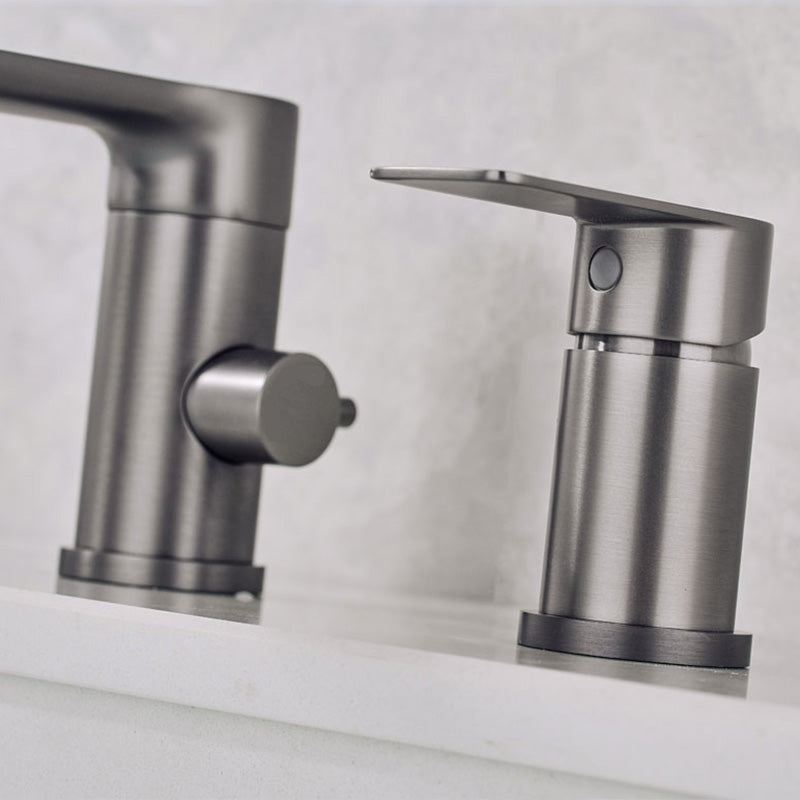 Modern Bathtub Faucet Deck Mounted Roman Tub Faucet Trim with Handshower