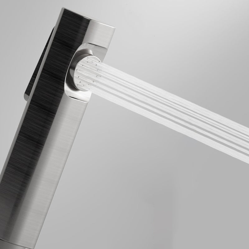 Modern Brass Shower System Wall Mounted Shower Set with Handheld Shower Head