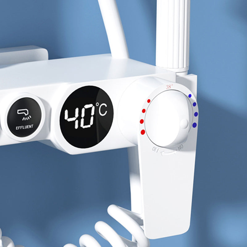 Modern Shower System Wall Mounted Rectangle Shower System with Hand Shower