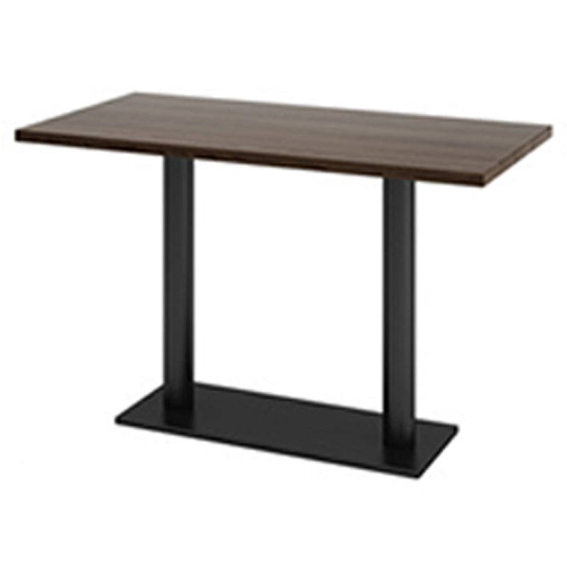 Contemporary Wood Dining Table Metal Dining Table for Home Use