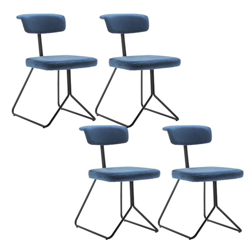 Traditional Upholstered Dining Chairs Kitchen Dining Armless Chair