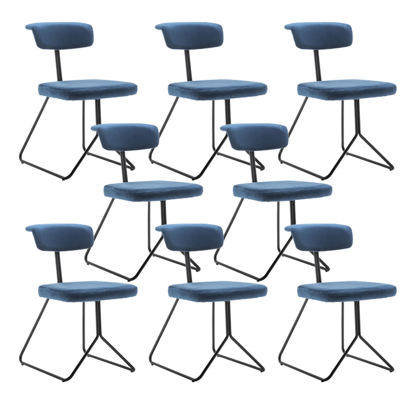 Traditional Upholstered Dining Chairs Kitchen Dining Armless Chair