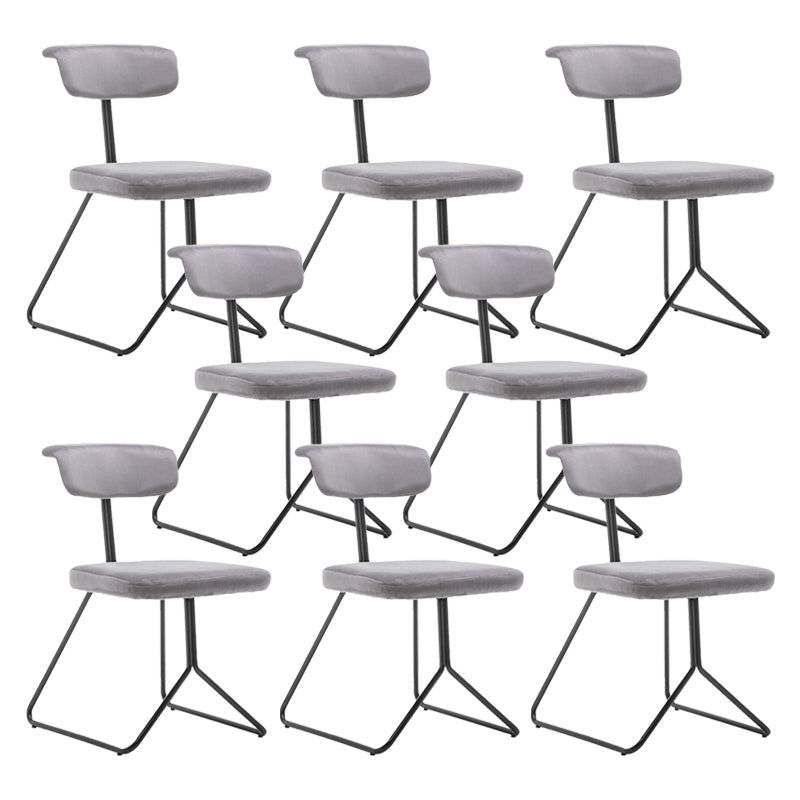 Traditional Upholstered Dining Chairs Kitchen Dining Armless Chair