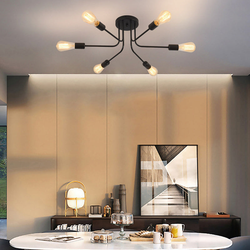 Contemporary Ceiling Lamp Minimalism Flush Mount Light Fixture
