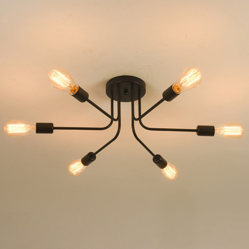 Contemporary Ceiling Lamp Minimalism Flush Mount Light Fixture