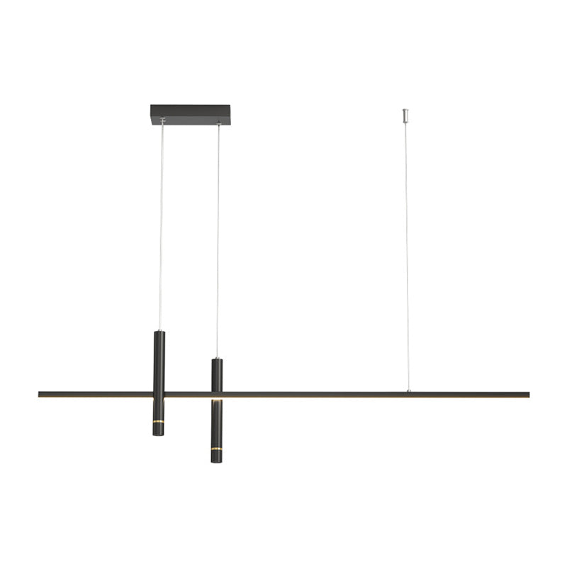 Linear Modern 3 - Light Kitchen Island Fixture Interior LED Ceiling Pendant Lighting