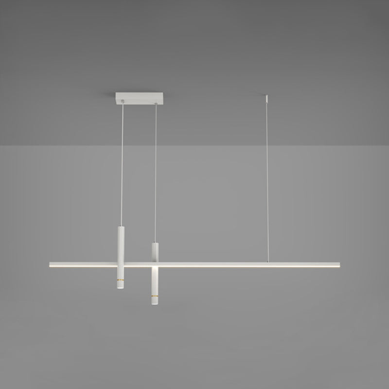 Linear Modern 3 - Light Kitchen Island Fixture Interior LED Ceiling Pendant Lighting
