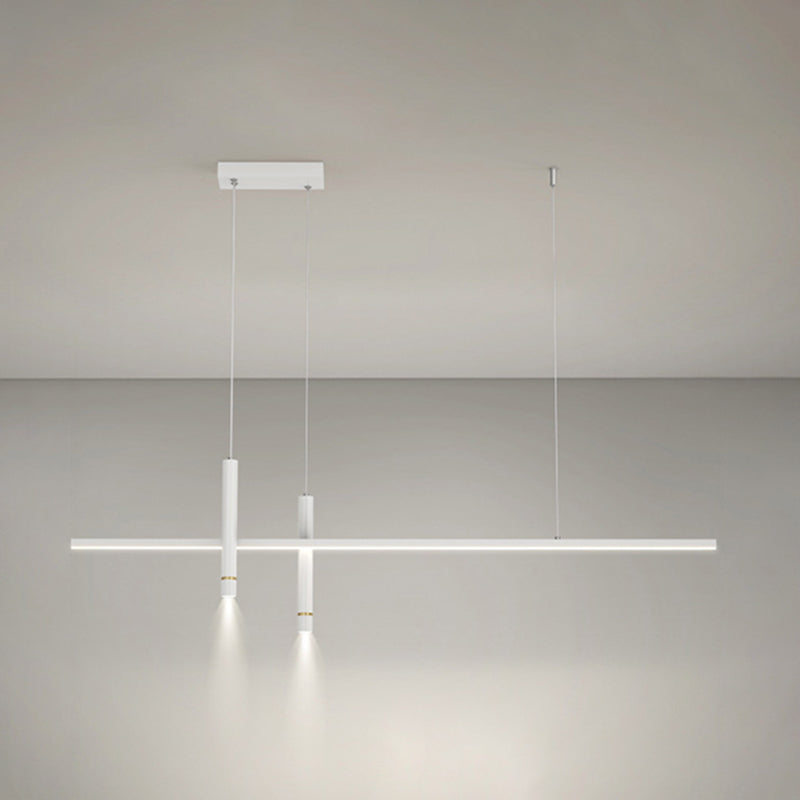 Linear Modern 3 - Light Kitchen Island Fixture Interior LED Ceiling Pendant Lighting