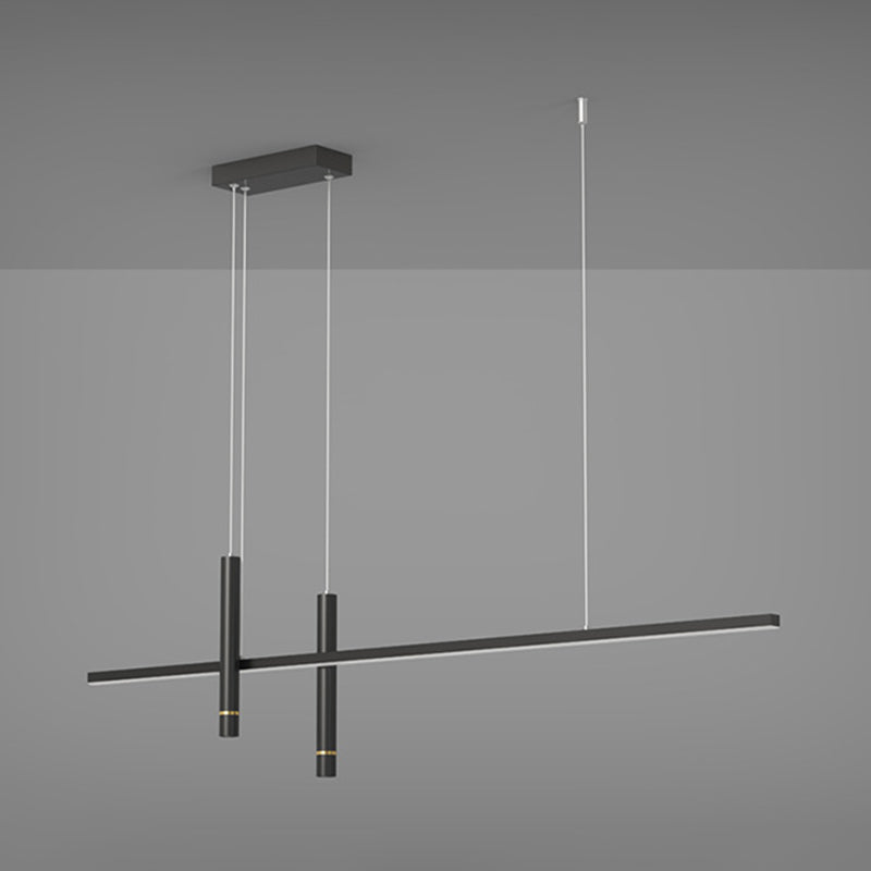 Linear Modern 3 - Light Kitchen Island Fixture Interior LED Ceiling Pendant Lighting