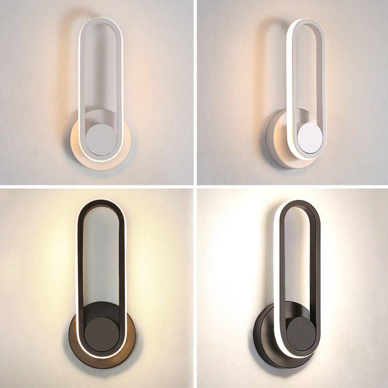 Geometric Wall Lighting Ideas Modern Metal 1 Light Wall Mount Lamp