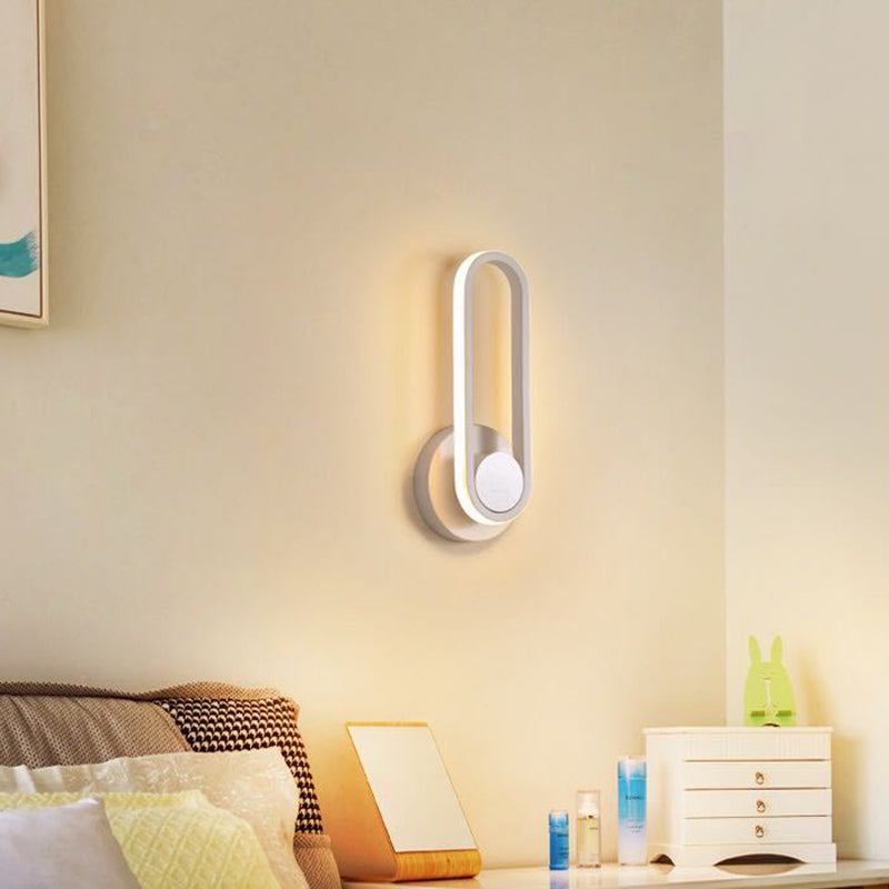 Geometric Wall Lighting Ideas Modern Metal 1 Light Wall Mount Lamp