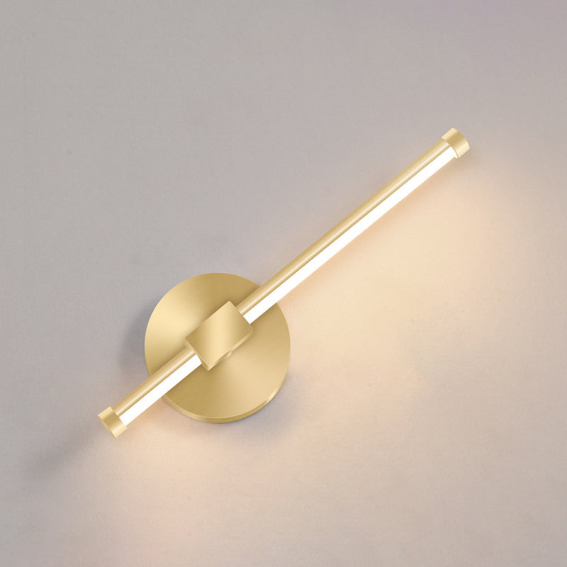 Pivoting Wall Lamps Simplicity Metal 1 Light Wall Light Sconces