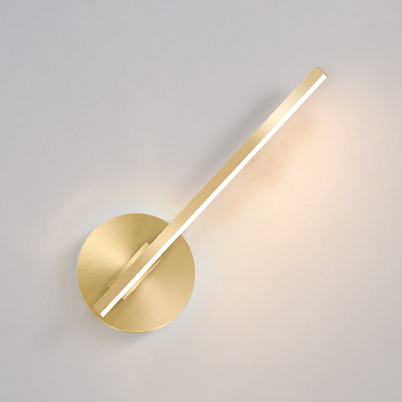 Pivoting Wall Lamps Simplicity Metal 1 Light Wall Light Sconces