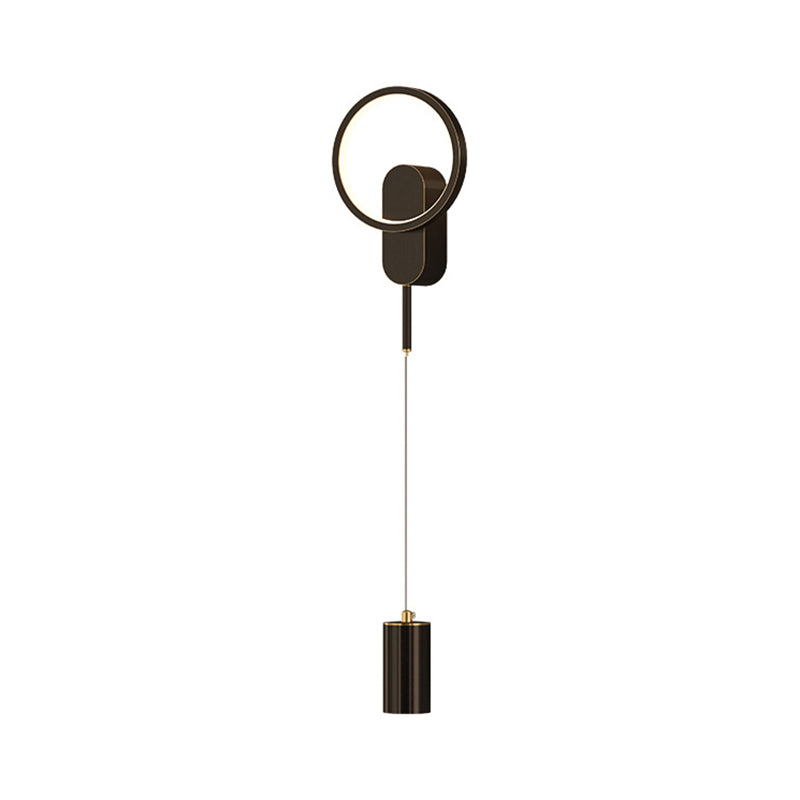 Metal Geometric Wall Sconce Lights Modern 2 Lights Wall Lighting Fixtures