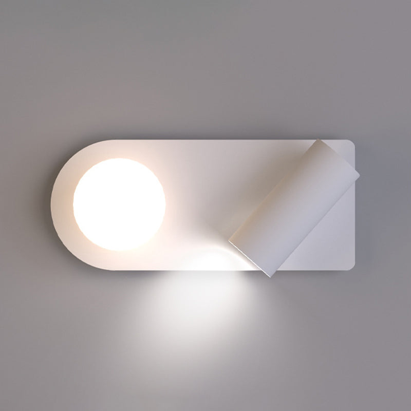 Geometric Wall Sconce Modern Metal 2 Lights Wall Mounted Lights