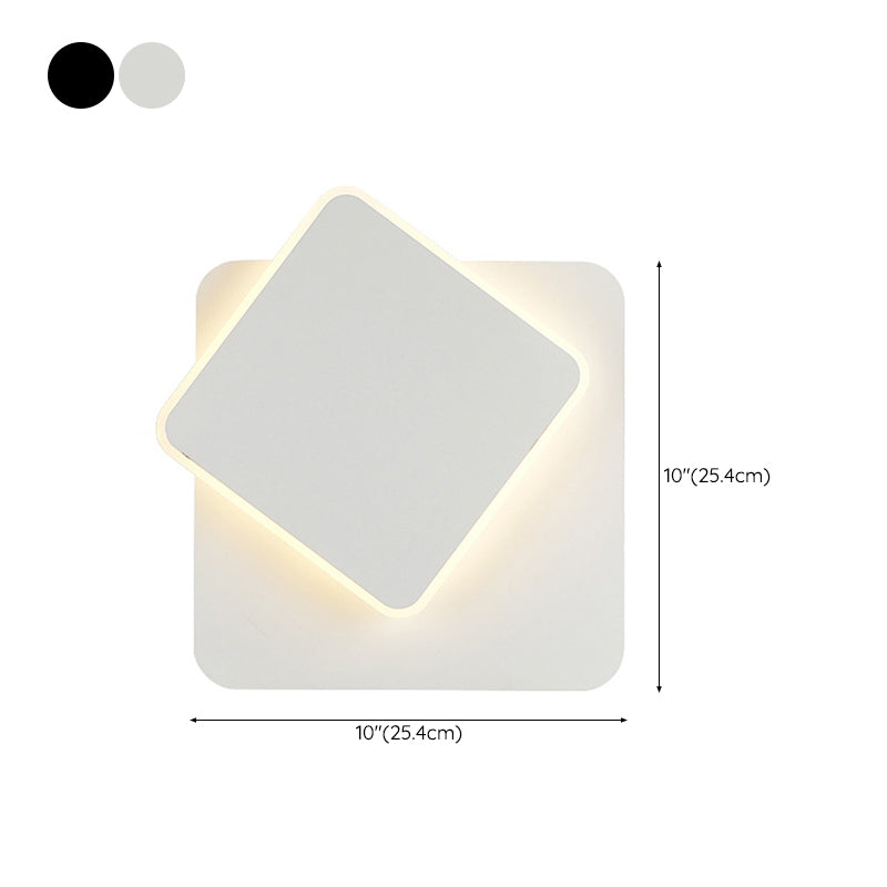 Simplicity Geometric Wall Lighting Ideas Metal 1 Light Sconce Light