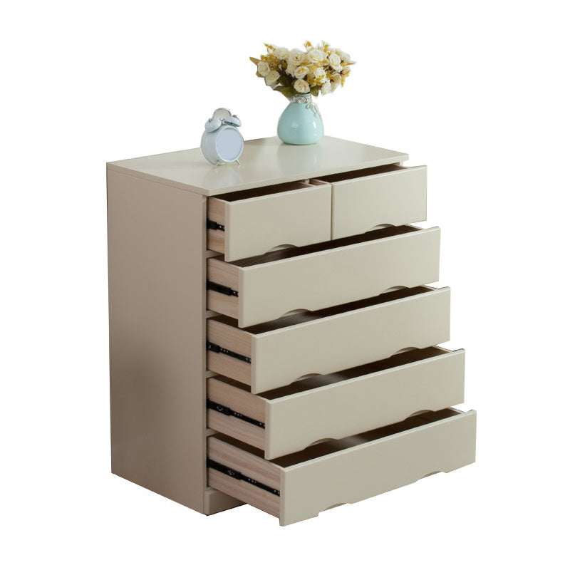 Traditional Solid Wood Storage Chest Soft-Close Drawers Bedroom Dresser