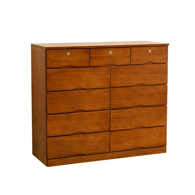 Traditional Solid Wood Storage Chest Soft-Close Drawers Bedroom Dresser
