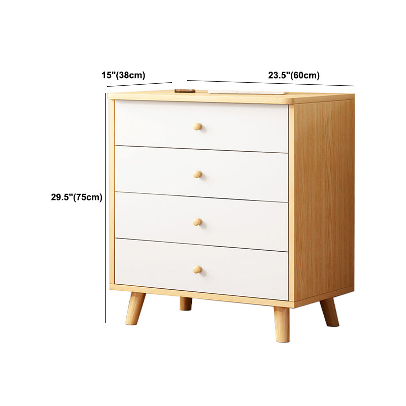 Contemporary Storage Chest Dresser Wooden Storage Chest for Bedroom