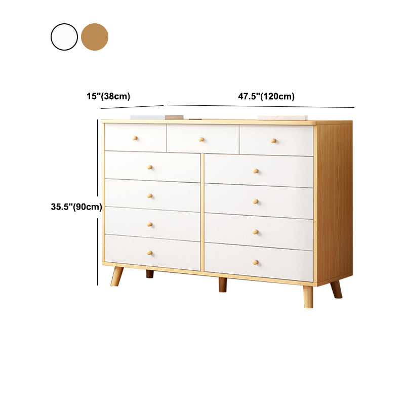 Contemporary Storage Chest Dresser Wooden Storage Chest for Bedroom